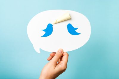 two twitter birds Discover PR Opps